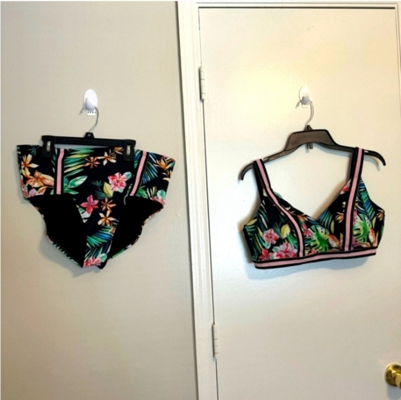 Swimsuits for all tropical bikini set 18 - Picture 1 of 8